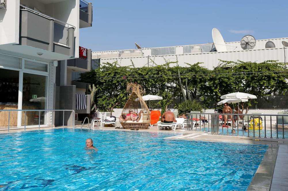 Kleopatra Tuna Apart Hotel 阿拉尼亚 外观 照片